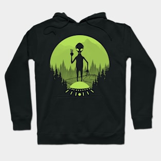 Funny Alien Extraterrestrial Hoodie